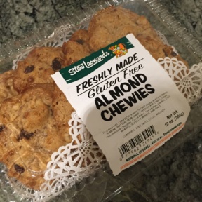 Gluten-free almond chewies cookies from Stew Leonard's